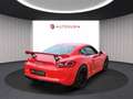 Porsche Cayman GT4 981  Clubsport /Chrono/erst 16448km Kırmızı - thumbnail 4