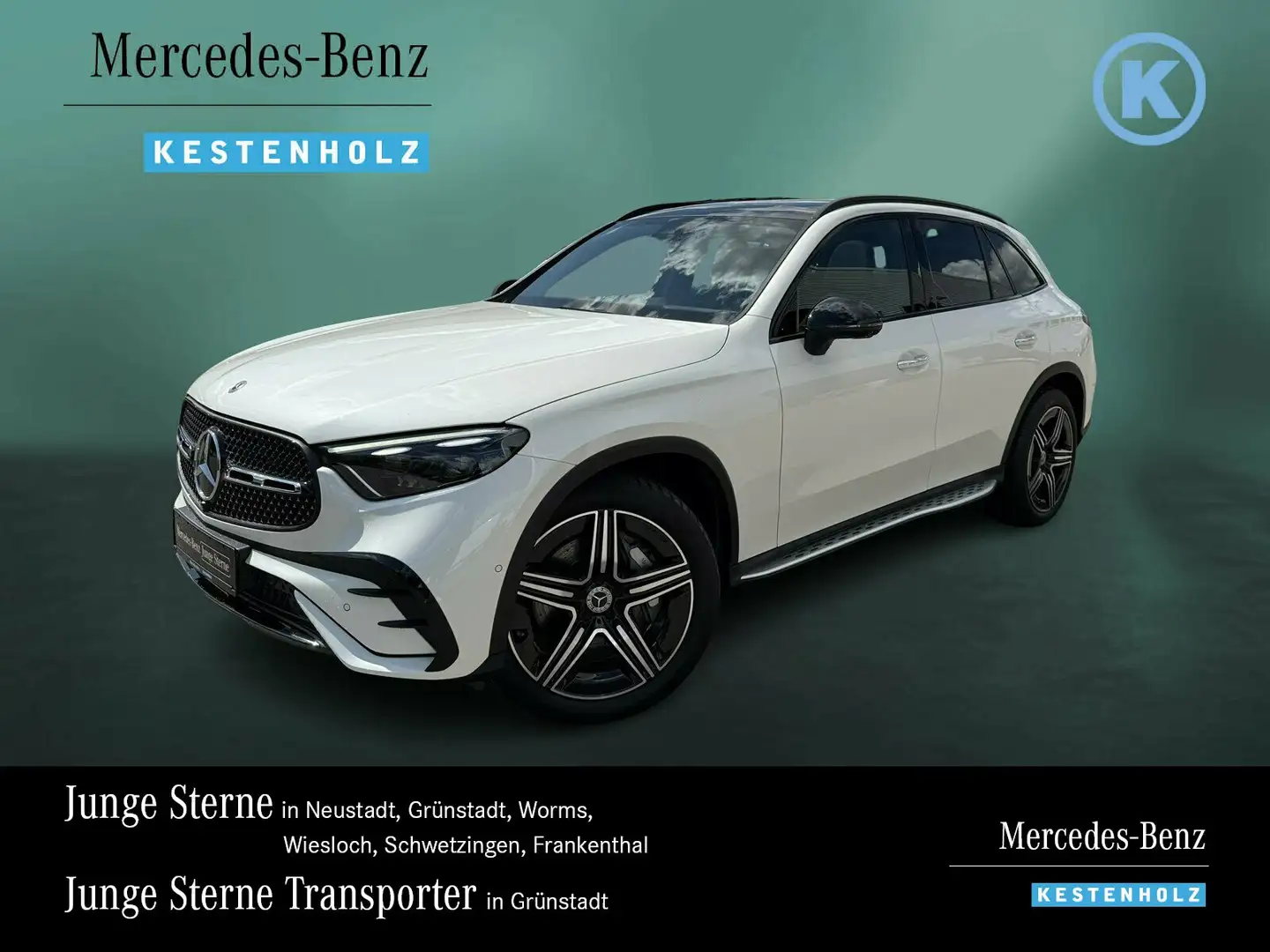 Mercedes-Benz GLC 300 GLC 300 4M AMG+NIGHT+PANO+BURME+360°+HUD+MEMORY Blanc - 1