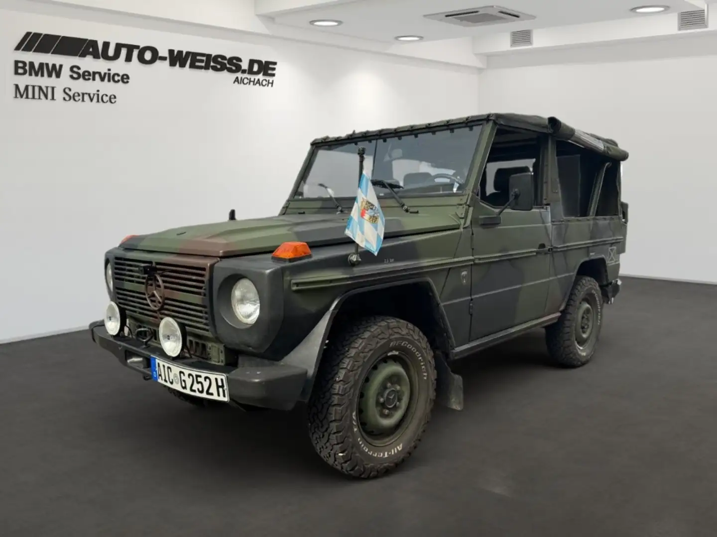 Mercedes-Benz G 250 WOLF OFFIZIERSFAHRZEUG CAMOUFLAGE +CAM+AHK+ Grün - 1