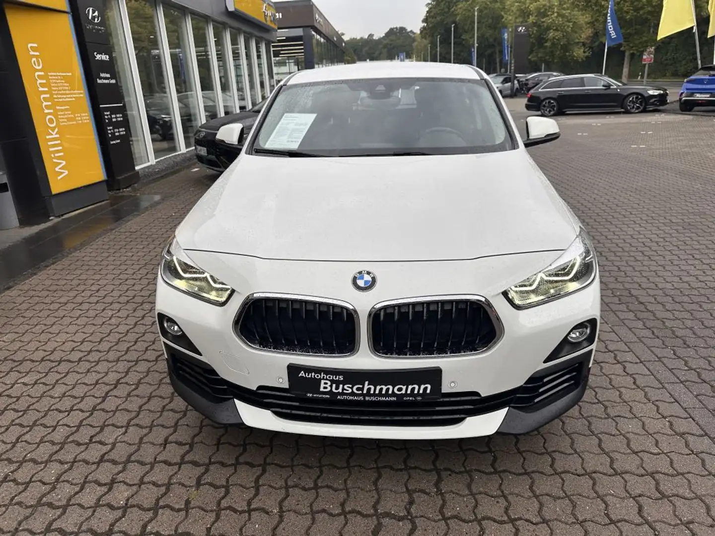 BMW X2 sDrive18i Aut. +RFK+PDC+LED+ Blanc - 2