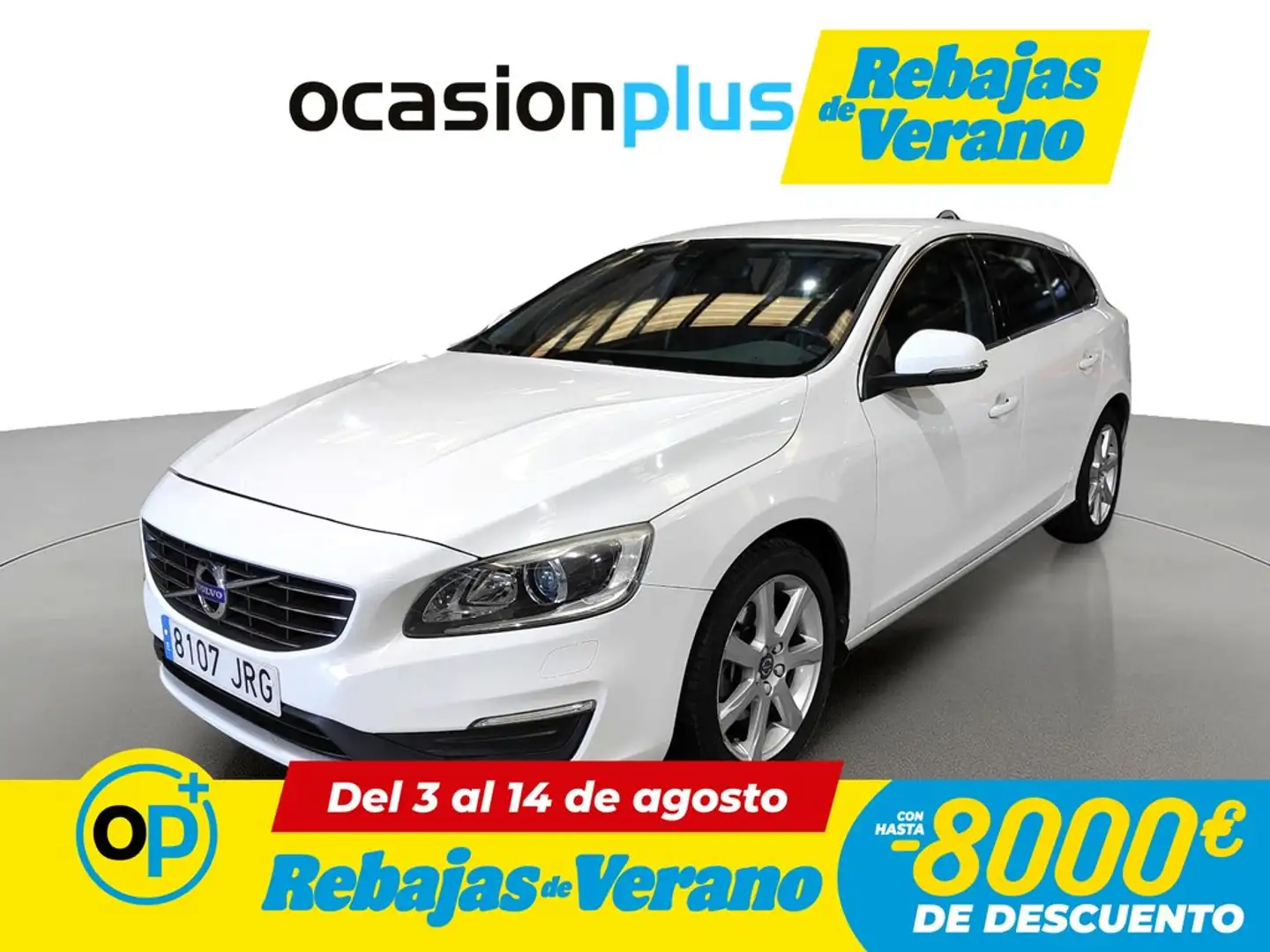 Volvo V60 D3 Momentum Aut. 150 Blanco - 1