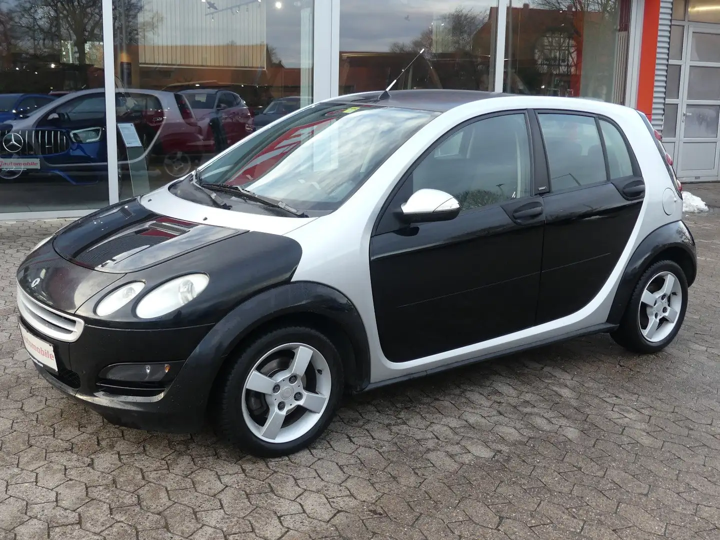 smart forFour *Klima*Glasdach*Allwetter*TÜV Silber - 2