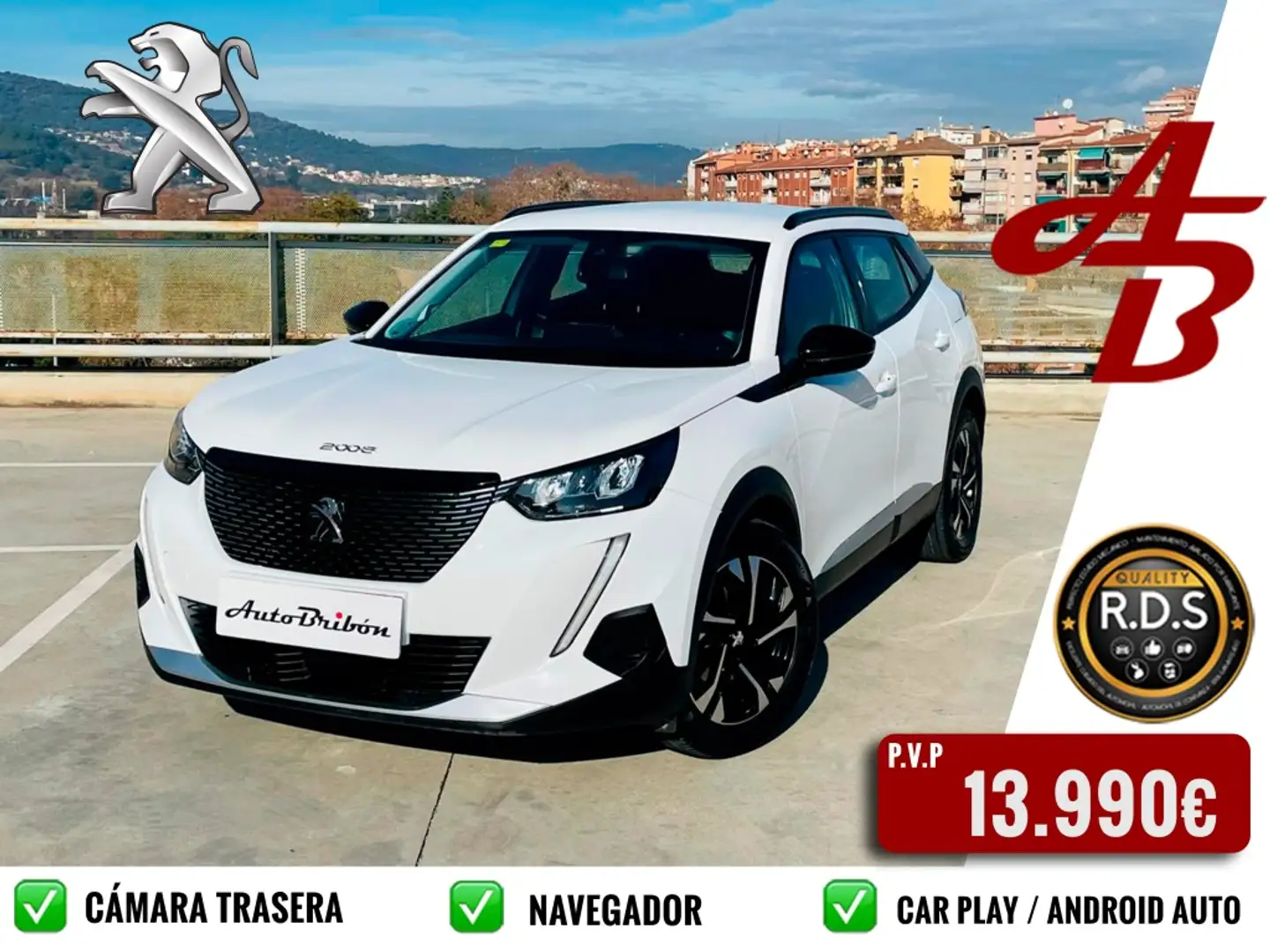 Peugeot 2008 1.5BlueHDi S&S Allure 110 Wit - 1