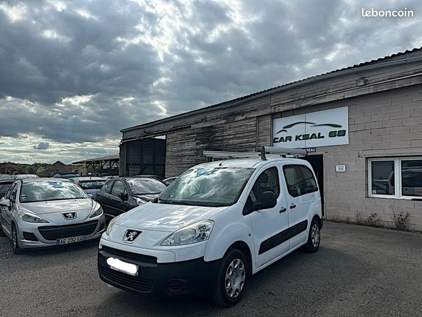 Peugeot Partner 121 L2 HDI90 PACK CD CLIM Blanc - 1