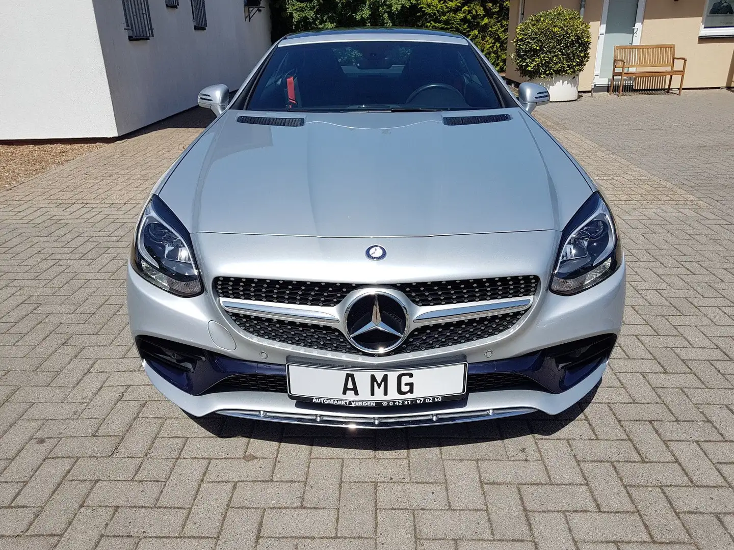 Mercedes-Benz SLC 200 SLC Roadster  AMG - LINE   PANO Silber - 2