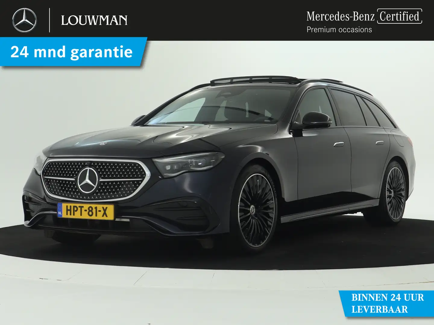 Mercedes-Benz E 300 Estate e AMG Plug-In Hybride | Trekhaak | Voorpass Bleu - 1