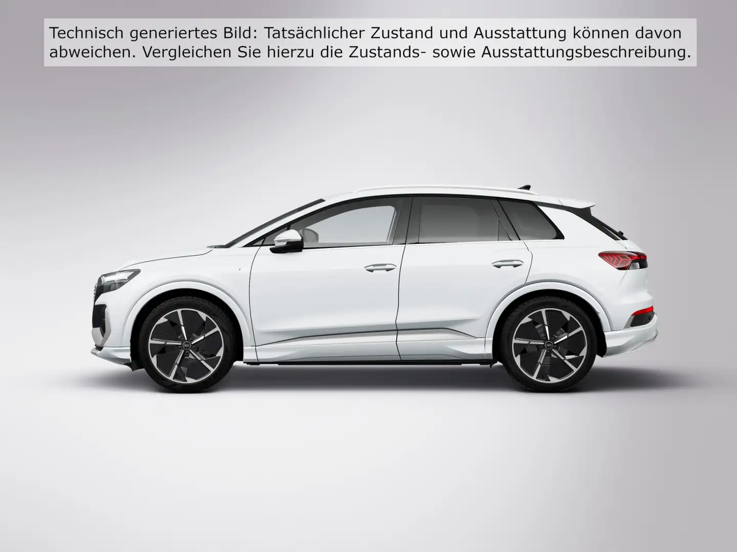 Audi Q4 e-tron 45 S-LINE*SONOS*NAVI-PLUS*HUD*KAMERA*2 Weiß - 2