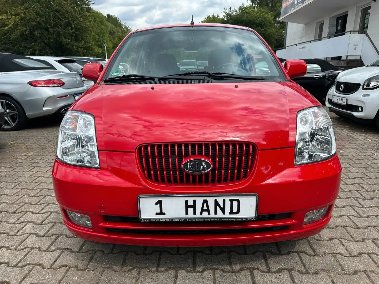 Kia Picanto 1.1 EX/1.Hand/Klima/Sitzheizung/ Czerwony - 2