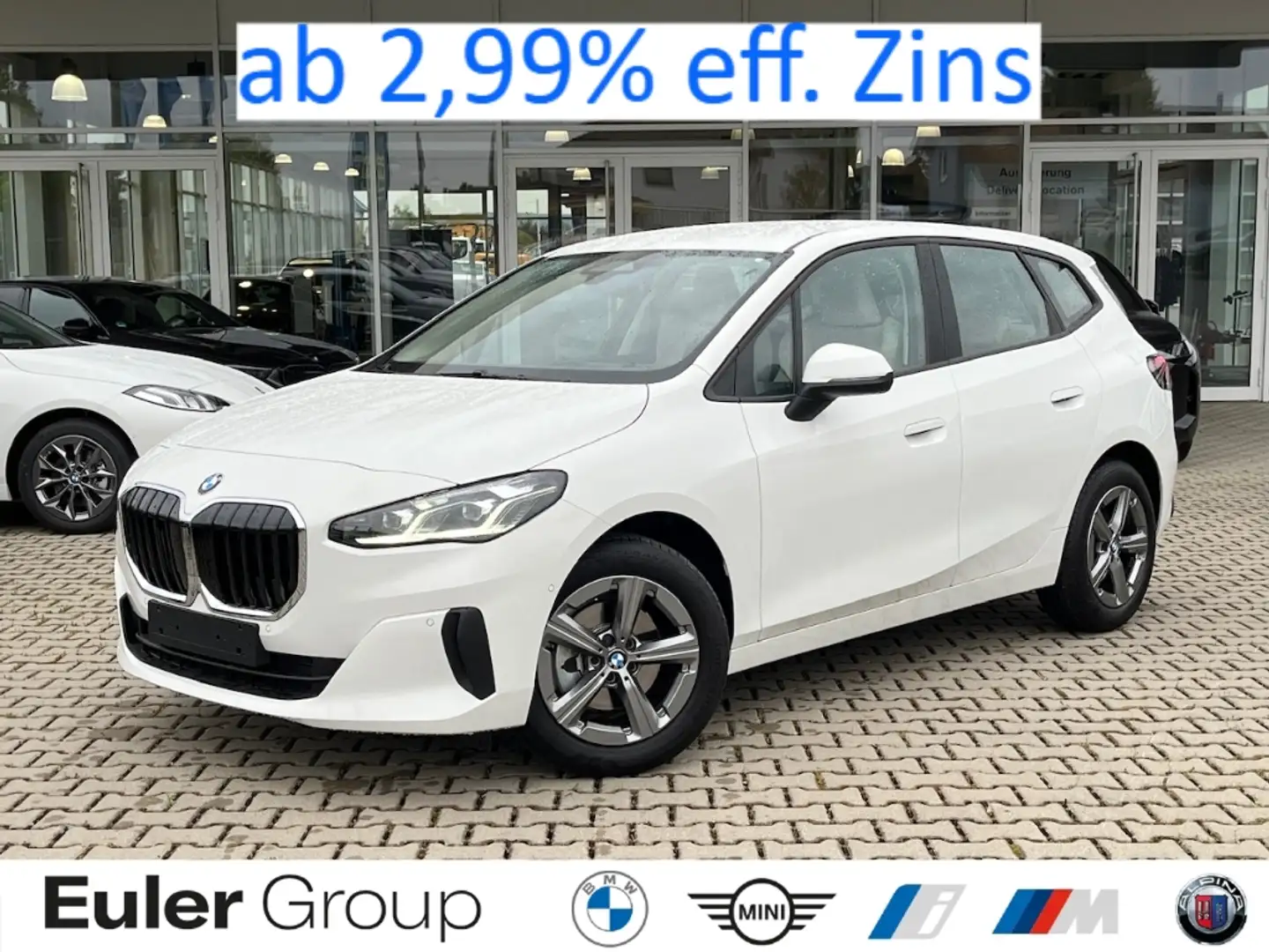 BMW 216 Active Tourer i DKG Sportsitze adLED ParkAss SHZ 1 Weiß - 1