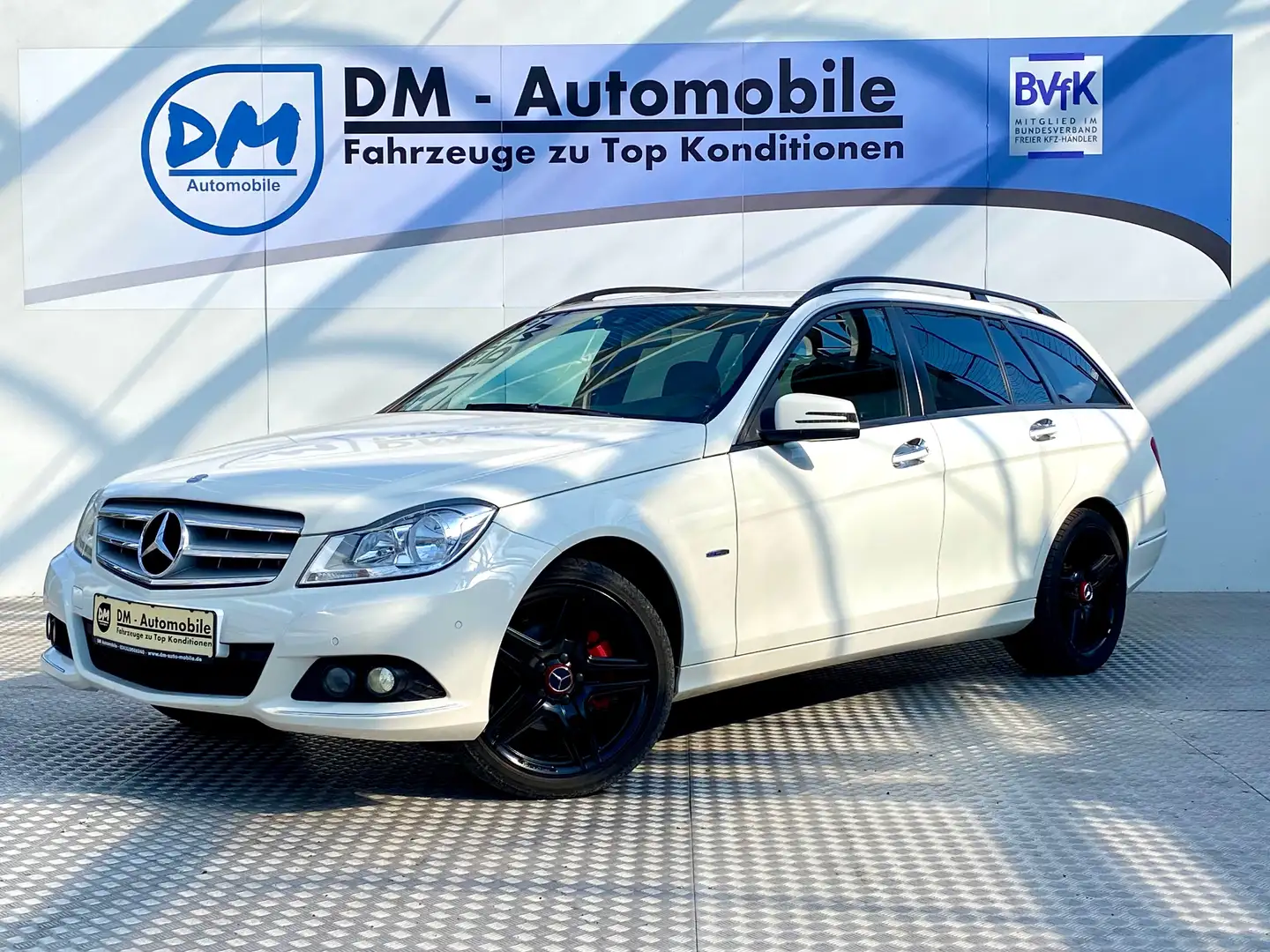 Mercedes-Benz C 200 T CDI NAVI 18LM AHK TÜV/AU NEU Bianco - 1