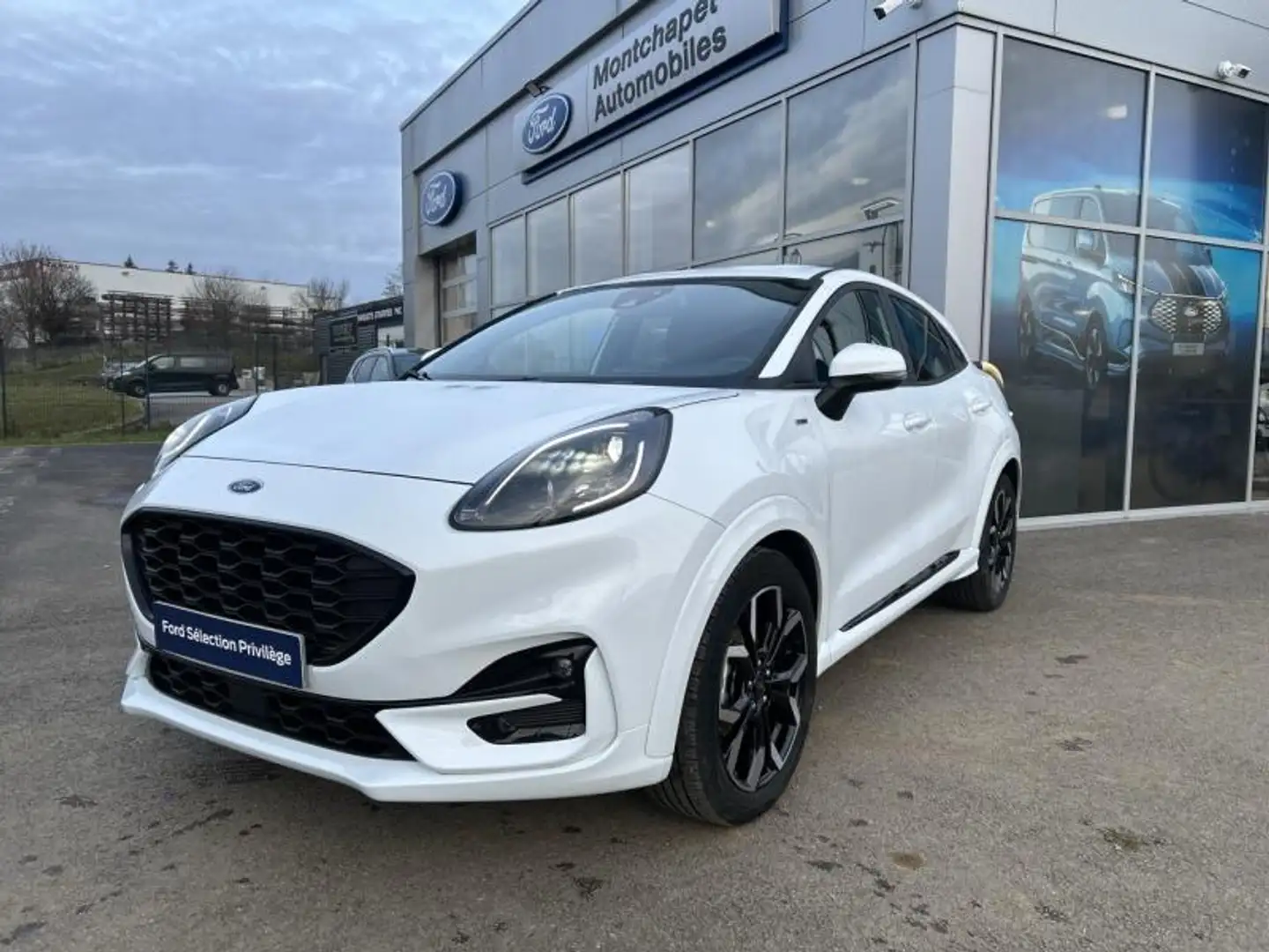 Ford Flex 1.0 Flexifuel 125ch S\u0026S mHEV ST-Line X Weiß - 1