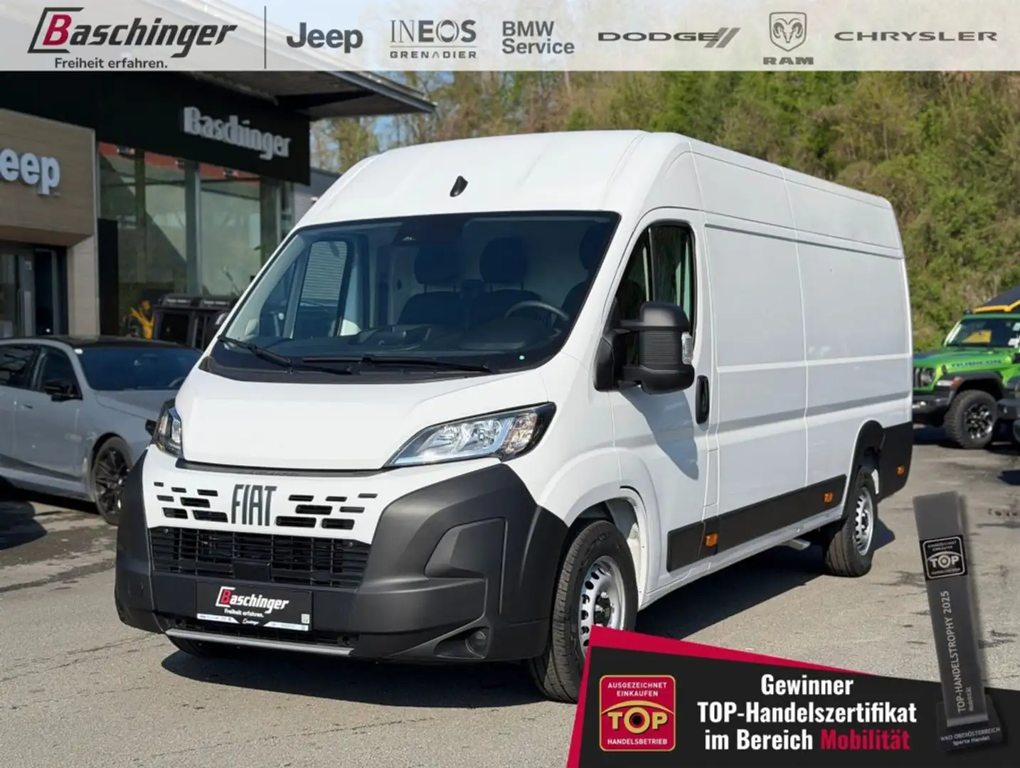Fiat Ducato MAXI L4H2 180PS Weiß - 1