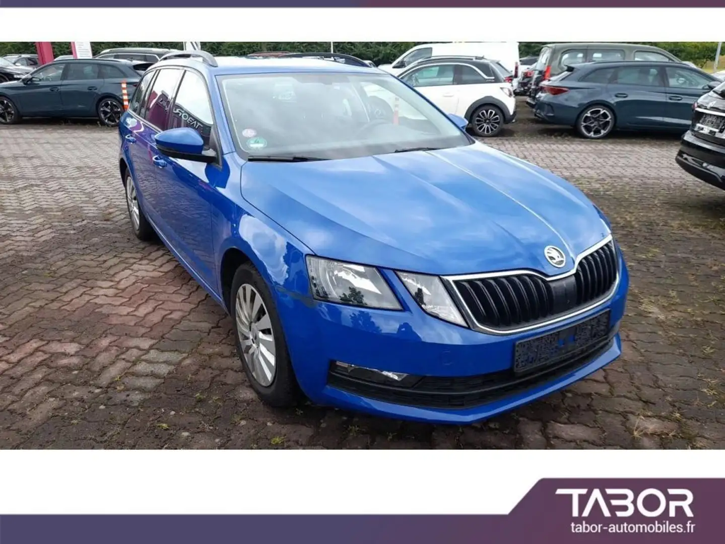 Skoda Octavia 1.0 TSI 116 Ambition GPS radars Bleu - 2
