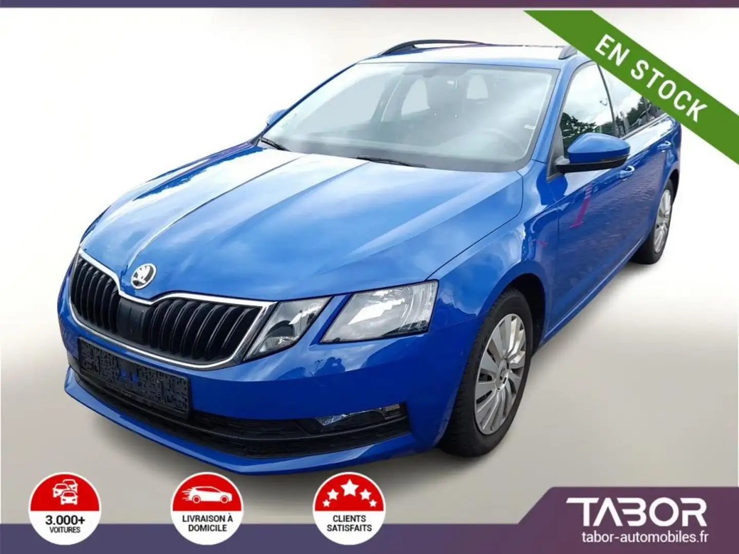 Skoda Octavia 1.0 TSI 116 Ambition GPS radars Bleu - 1