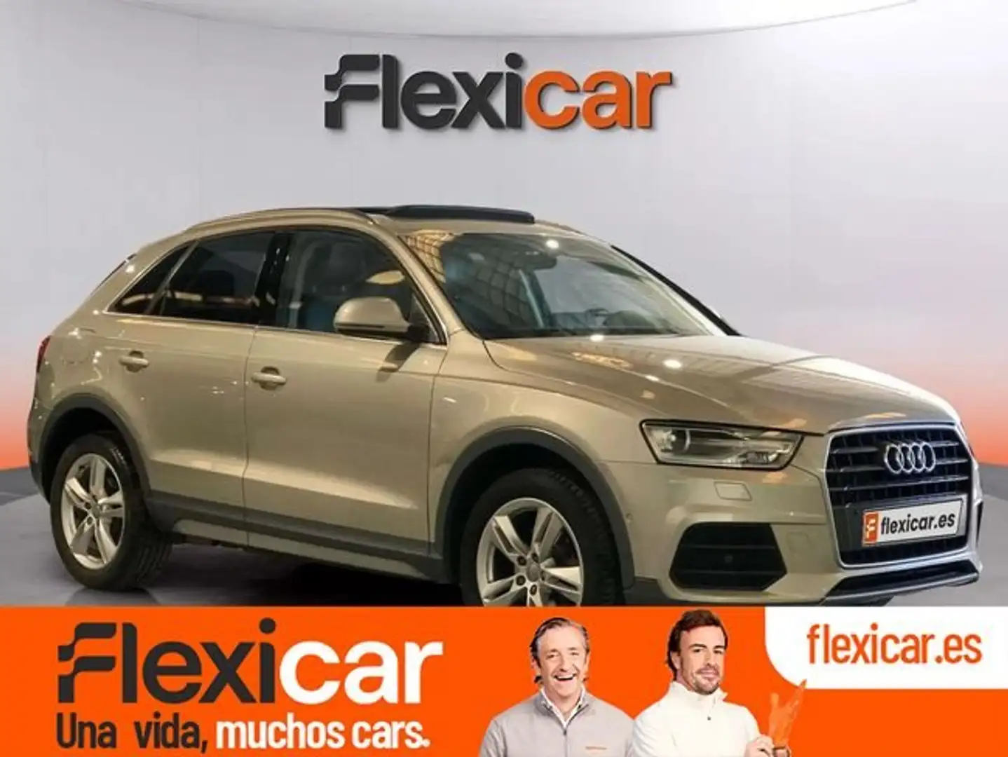 Audi Q3 2.0TDI 110kW Marrón - 1