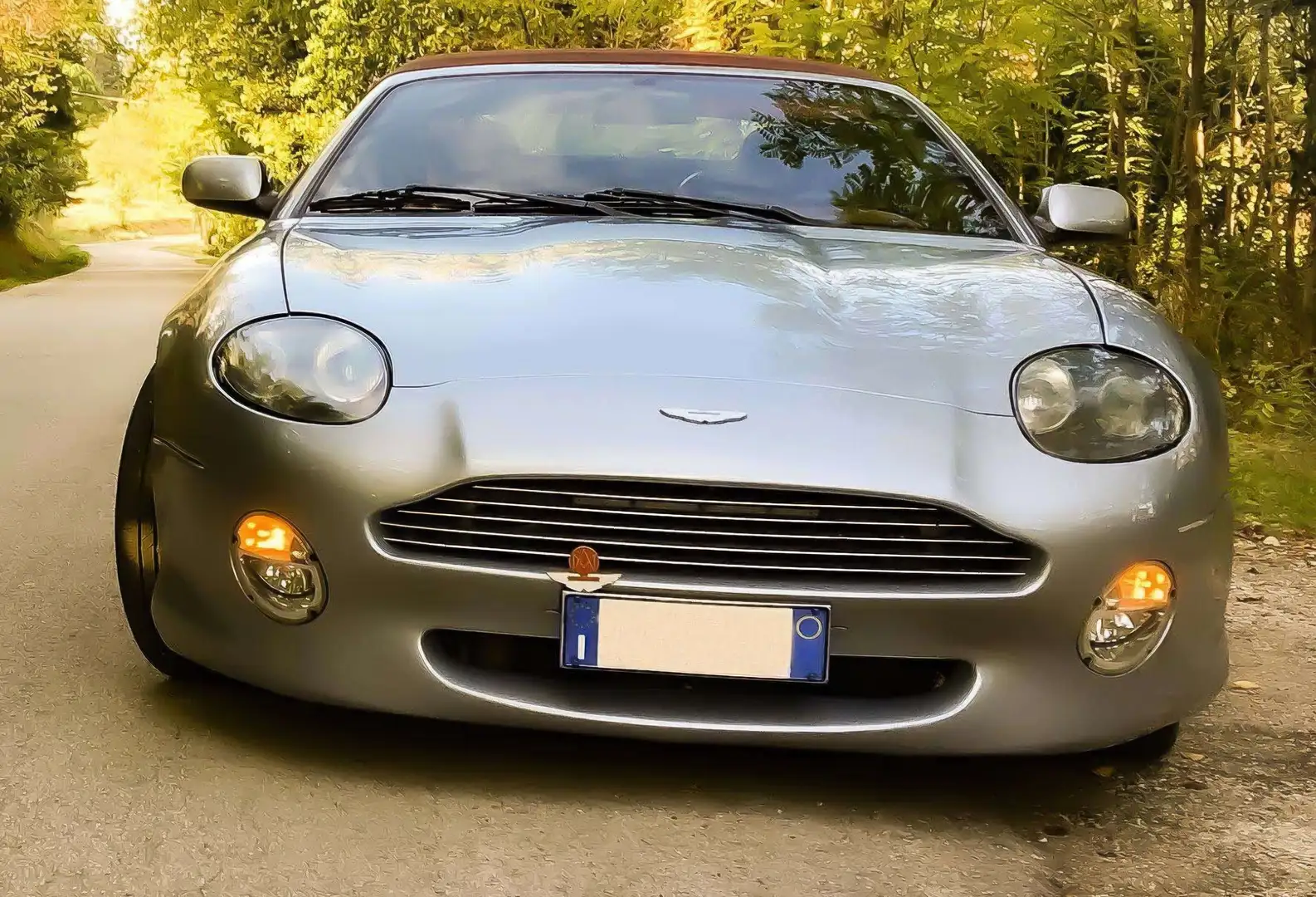 Aston Martin DB7 DB7 vantage volante 6.0 Dunhill Edition Argento - 2
