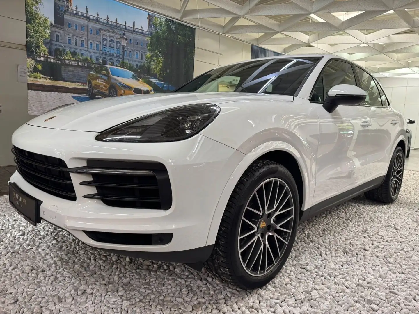 Porsche Cayenne Basis Pano Approved Blanc - 1