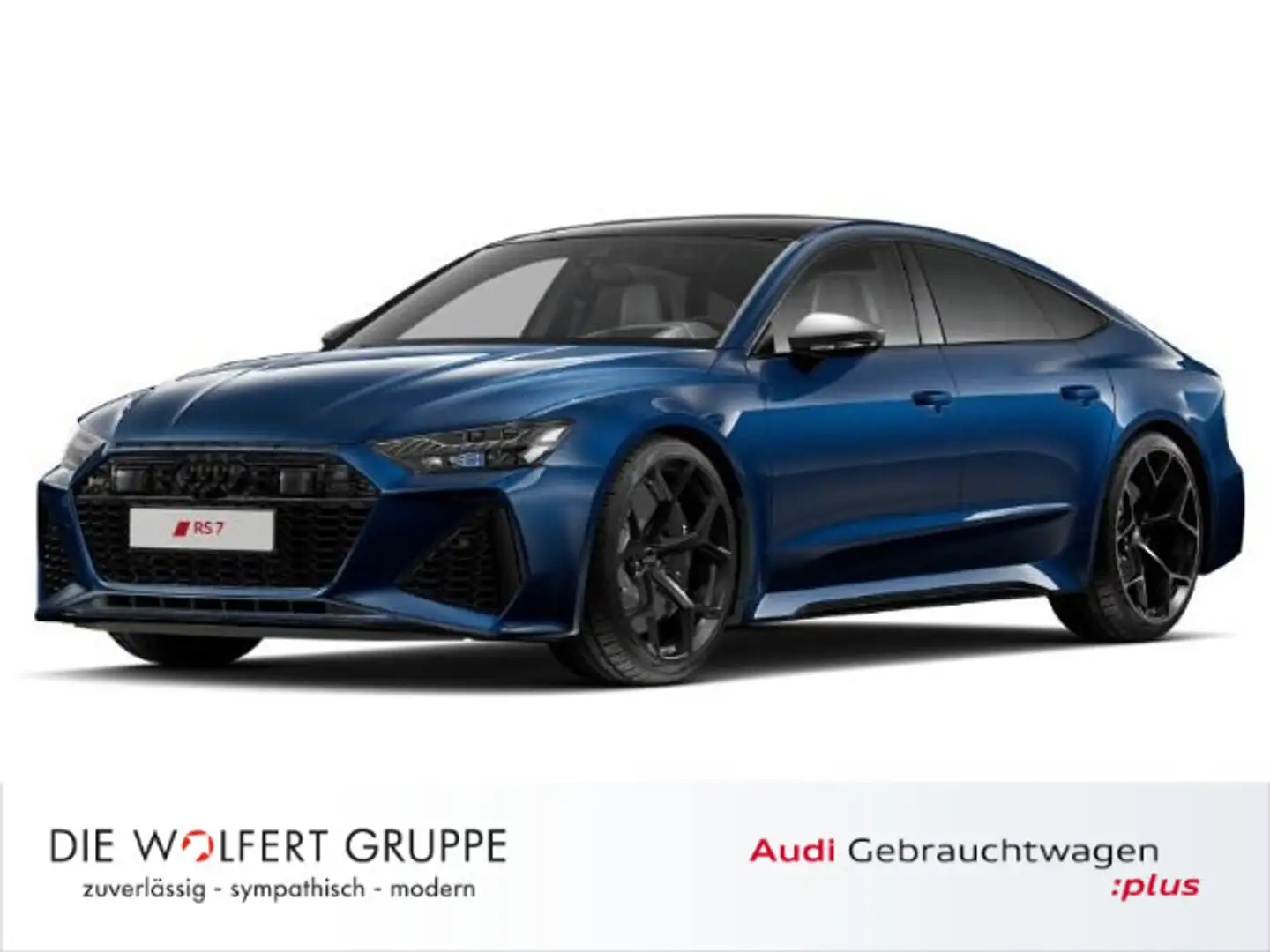 Audi RS7 performance RS-SPORTAGA*305KM/H Albastru - 1