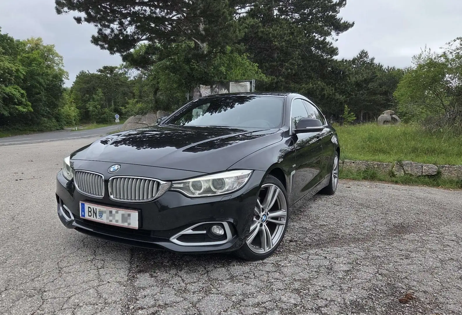 BMW 420 420d xDrive Gran Coupe Österreich-Paket Schwarz - 1