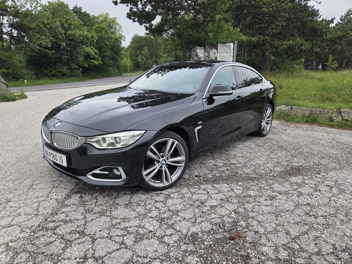 BMW 420 420d xDrive Gran Coupe Österreich-Paket Schwarz - 2