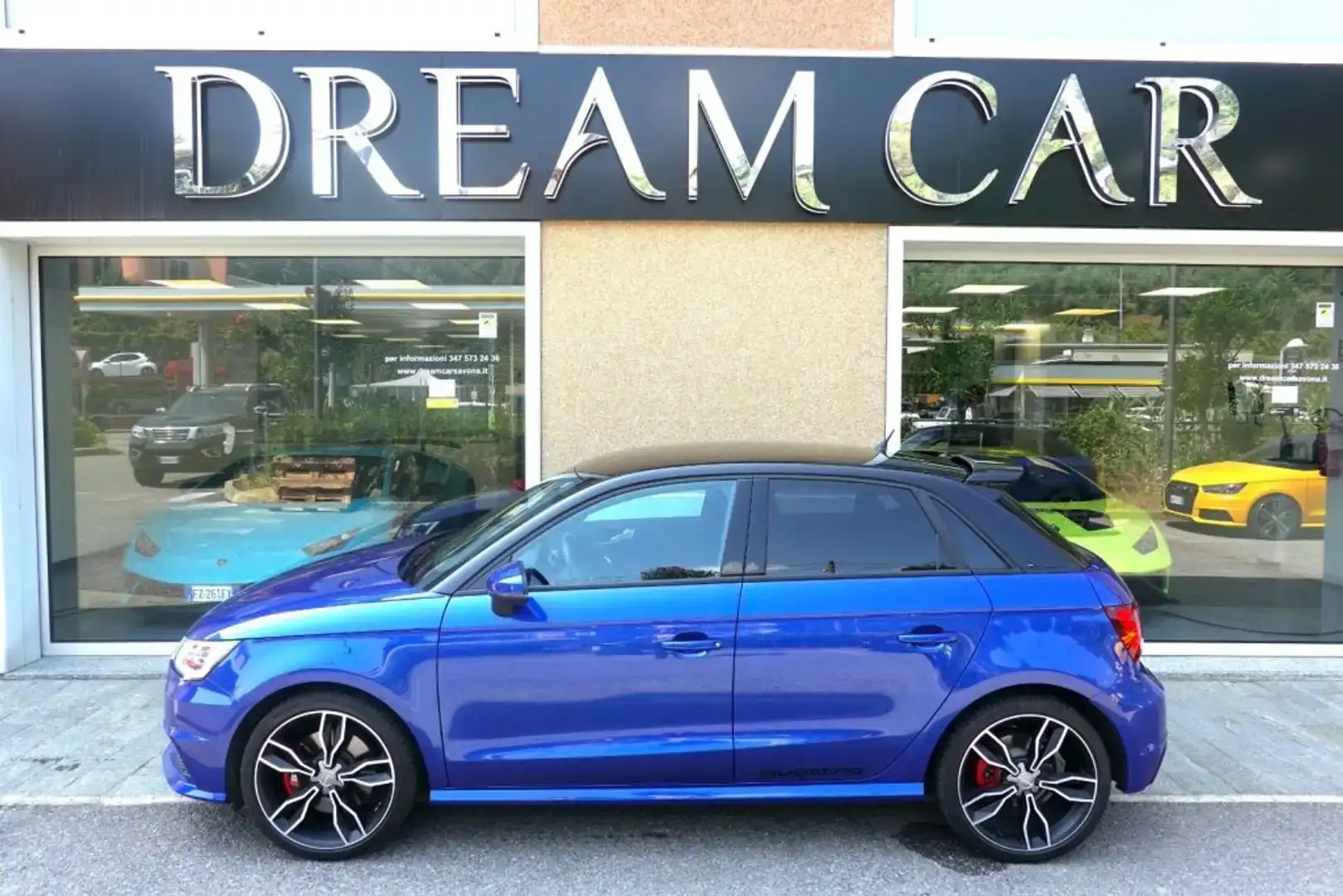 Audi S1 SPB 2.0 TFSI quattro 231CV PACCHETTO QUATTRO-BOSE Bleu - 2