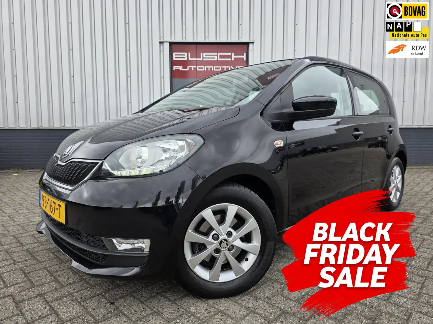 Skoda Citigo 1.0 Greentech 5 deurs Ambition VAN 1e EIGENAAR Noir - 1