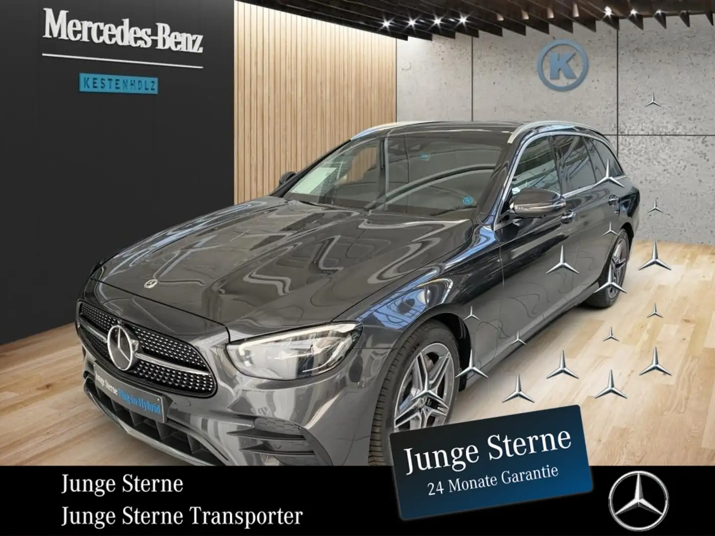 Mercedes-Benz E 220 d T-Modell *AMG*NIGHT*AHK*PANO*MBUX*360°* Grau - 1