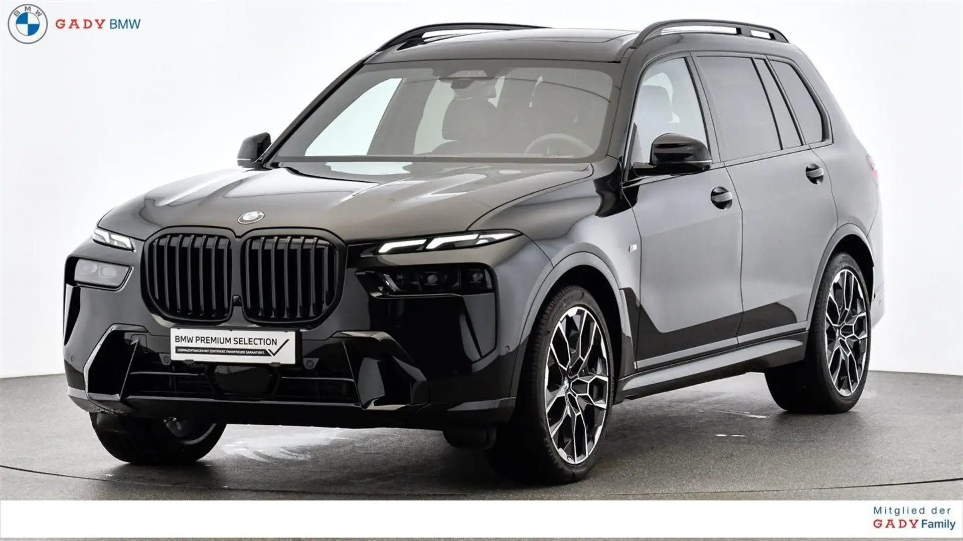 BMW X7 xDrive40d Schwarz - 1