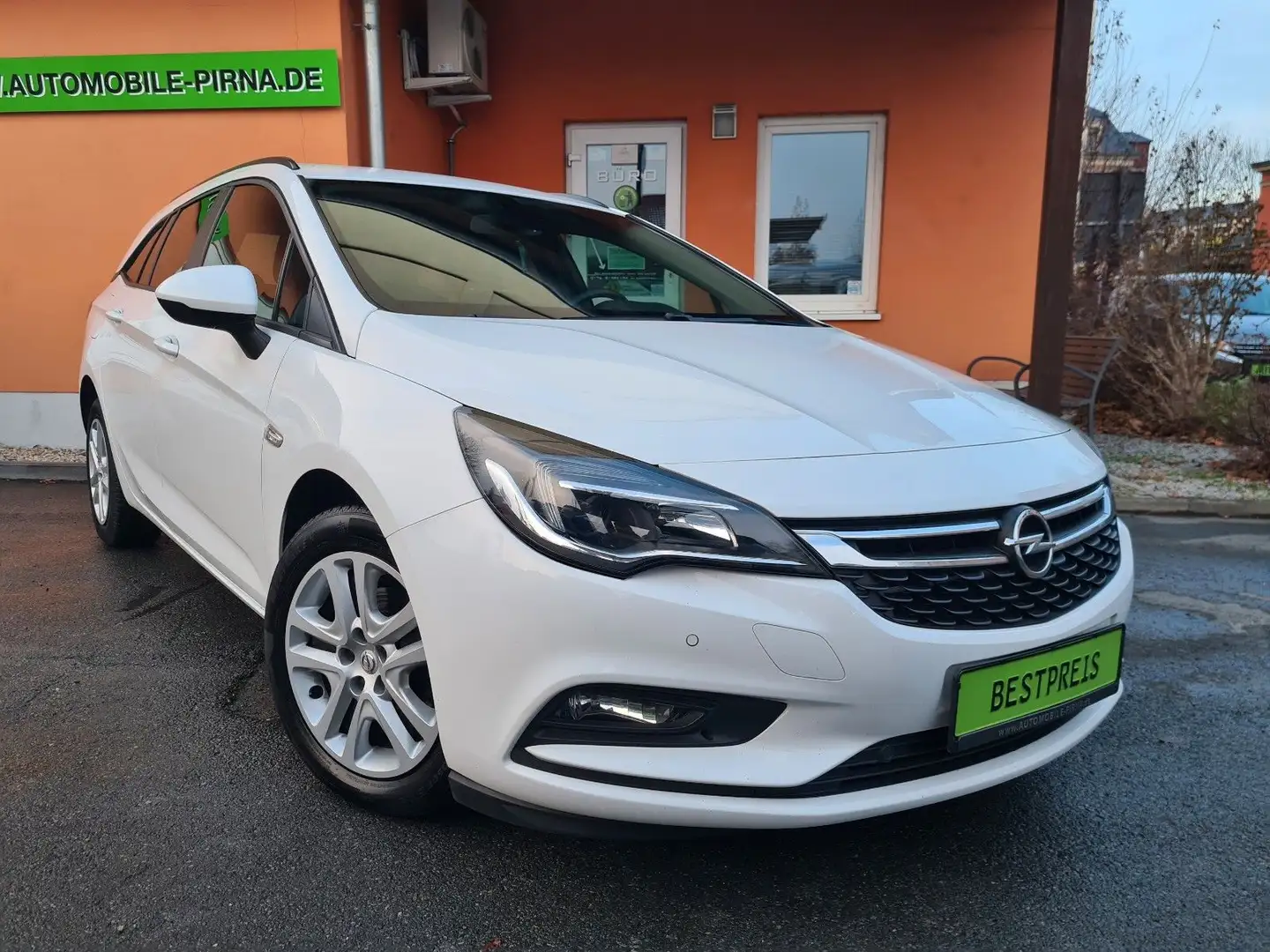 Opel Astra K ST 1.4T 150PS 6G Edition +NAVI/PDC/SHZ Blanc - 1