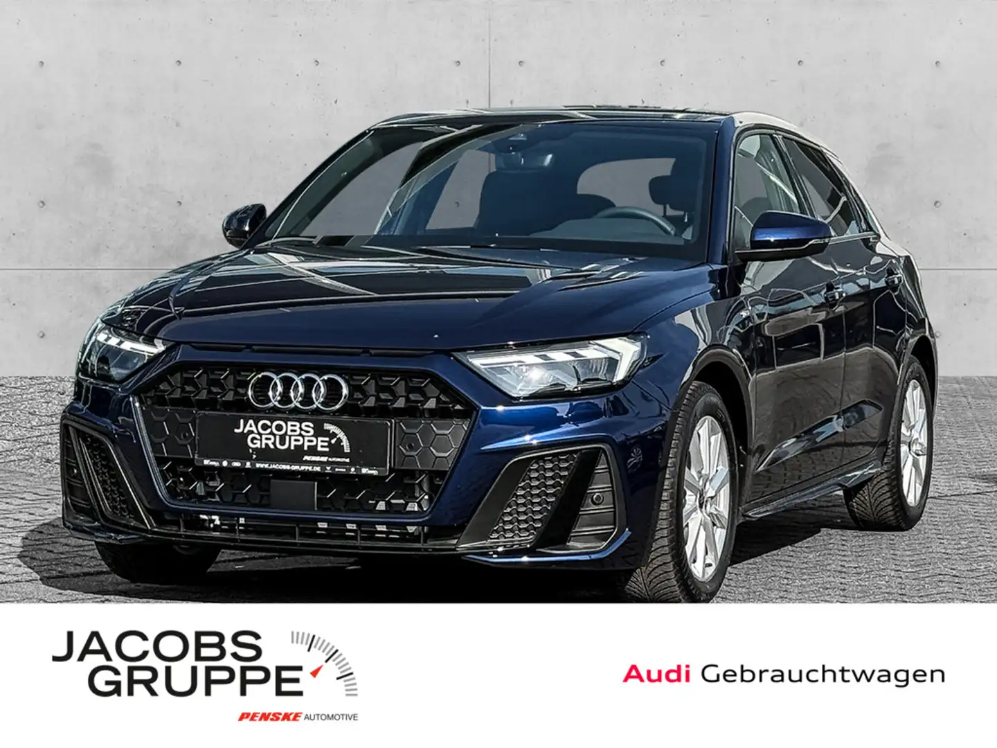 Audi A1 Sportback 30 TFSI Blackp./LED/PDC/GRA S line Bleu - 1