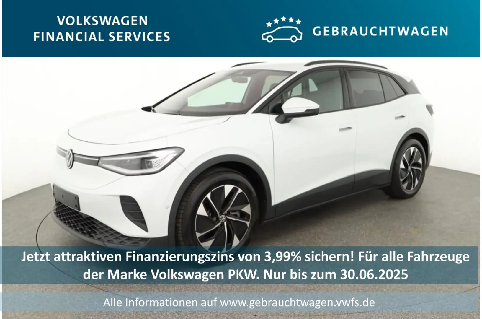 Volkswagen ID.4 Move 210kW AHK*RFK*PDC*Tempo*Klima*SH Білий - 1