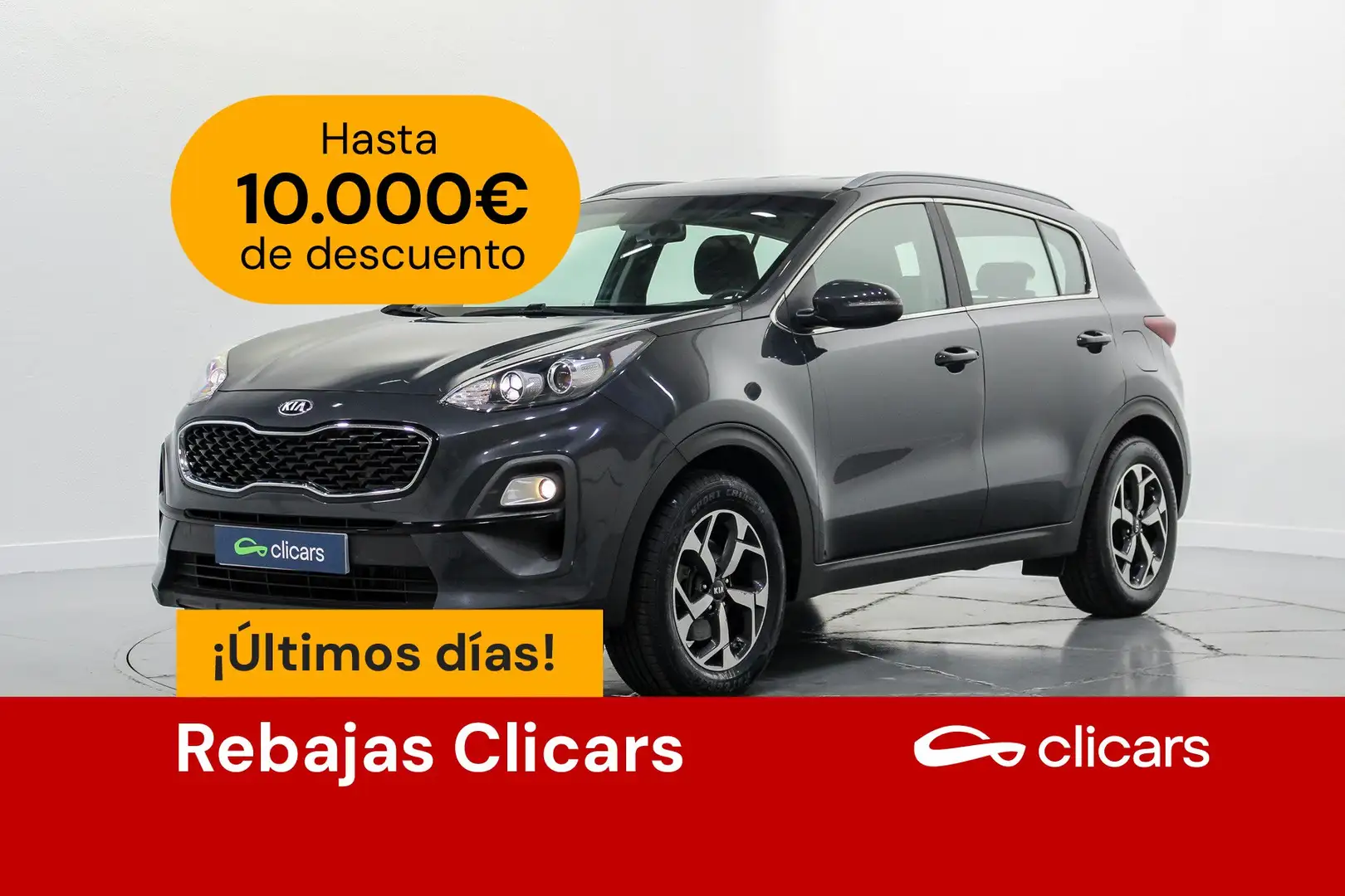 Kia Sportage 1.6 MHEV Business 4x2 136 Gris - 1