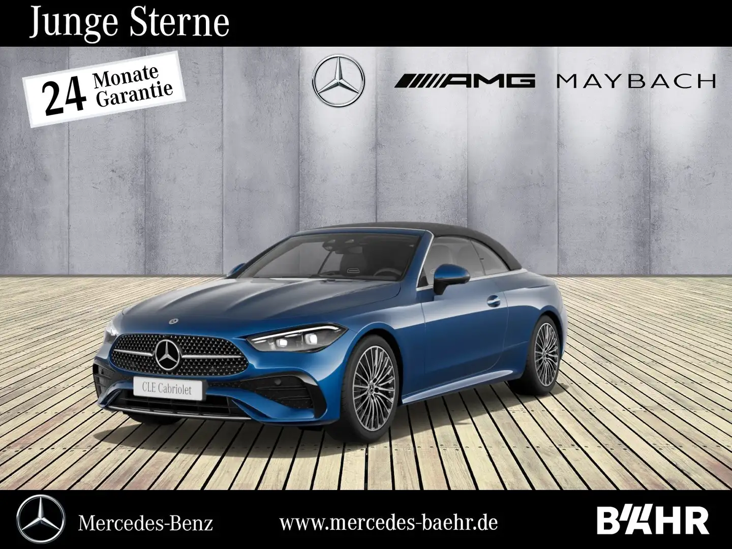 Mercedes-Benz CLE 200 CLE 200 Cabrio AMG/Distronic/Digital-Light/LMR19 Blau - 1