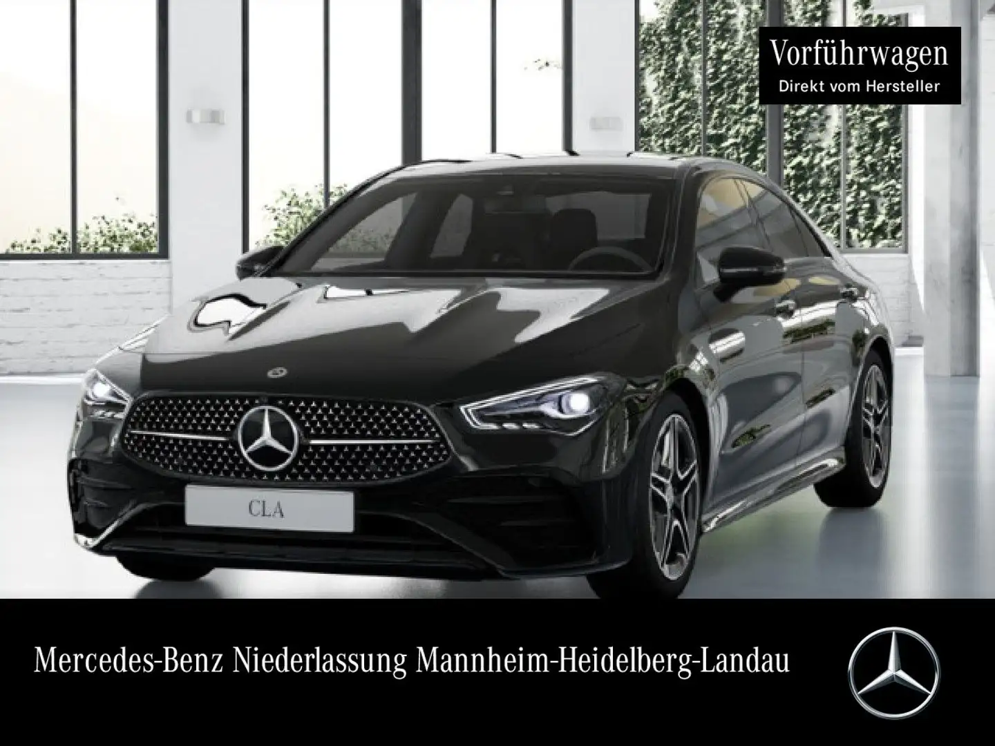 Mercedes-Benz CLA 200 AMG+NIGHT+360°+AHK+LED+TOTW+KEYLESS+7G Noir - 1
