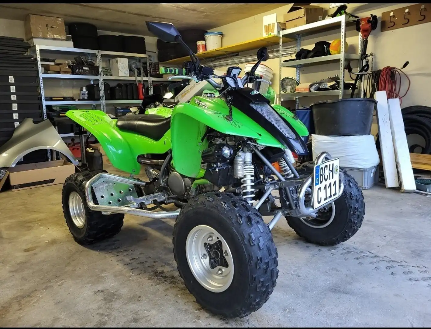 Suzuki LT-Z 400 KFX 400 Grün - 1