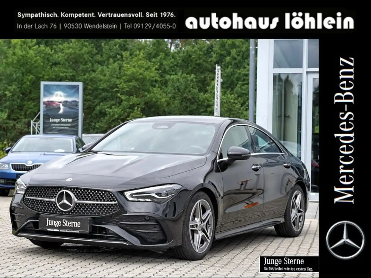 Mercedes-Benz CLA 200 AMG AMBIENTE+KAM+WINTER+18''+DAB+VZ-ASSI Schwarz - 1