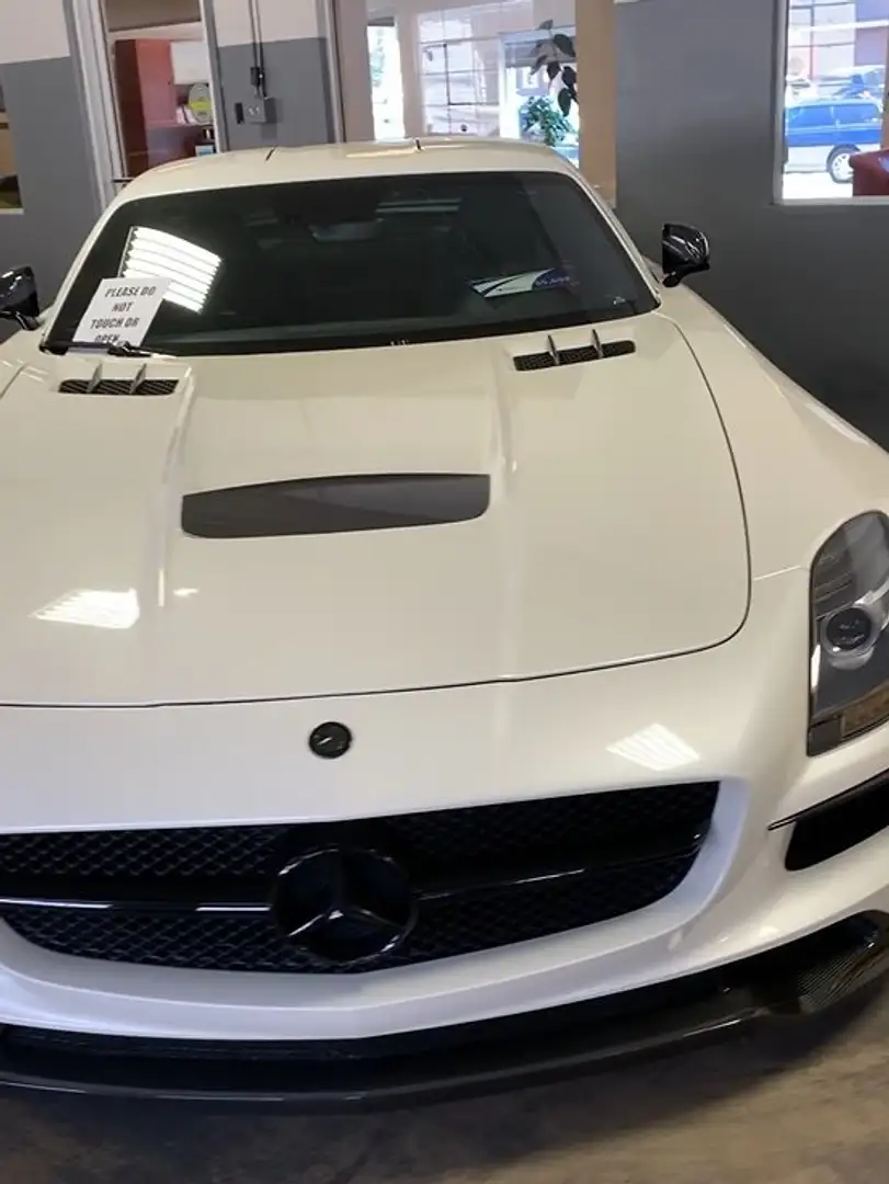Mercedes-Benz SLS SLS AMG Coupe 6.2 Black Series auto Bílá - 2