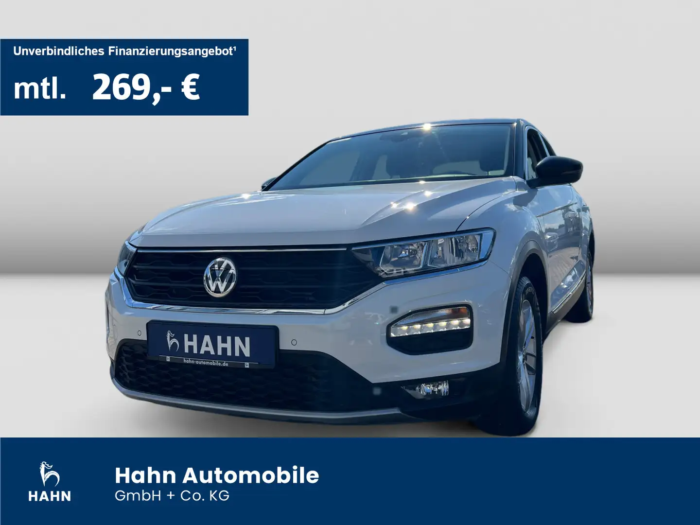 Volkswagen T-Roc 2.0TDI Style 4M DSG Navi Climatr PDC ACC Weiß - 1