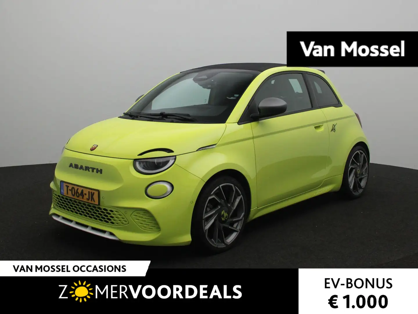 Abarth 500C Abarth Scorpionissima 42 kWh | Alcantara Sportstoe Gris - 1
