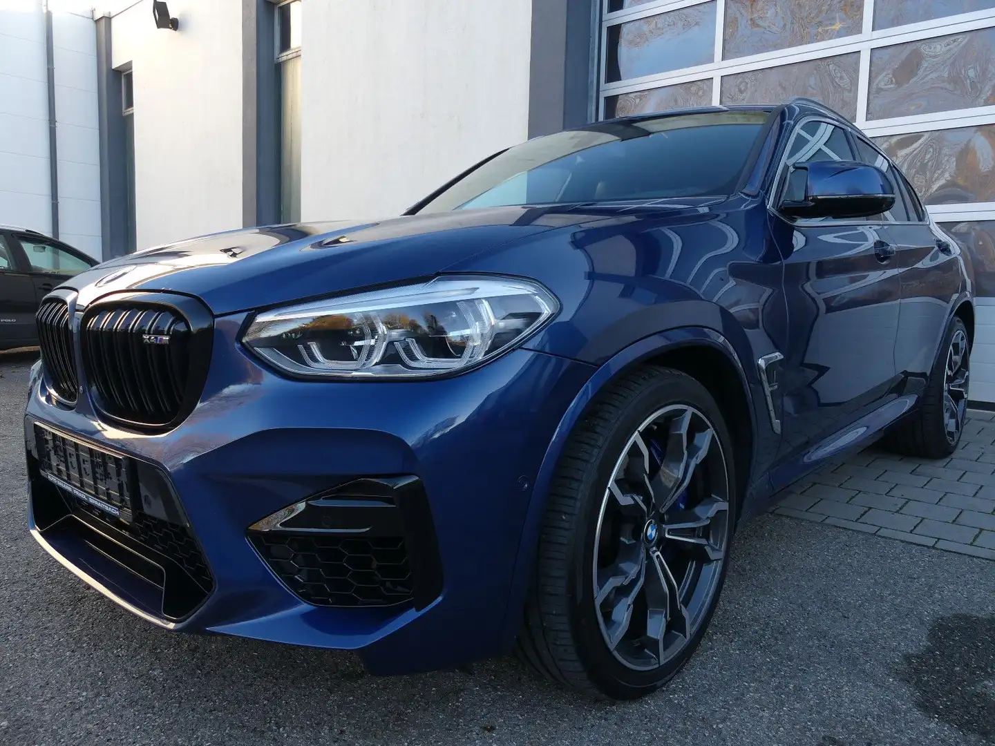 BMW X4 M /M AGA/ Pano/M Sitze/AHK/H&K/360°/AHK/HuD Blau - 1