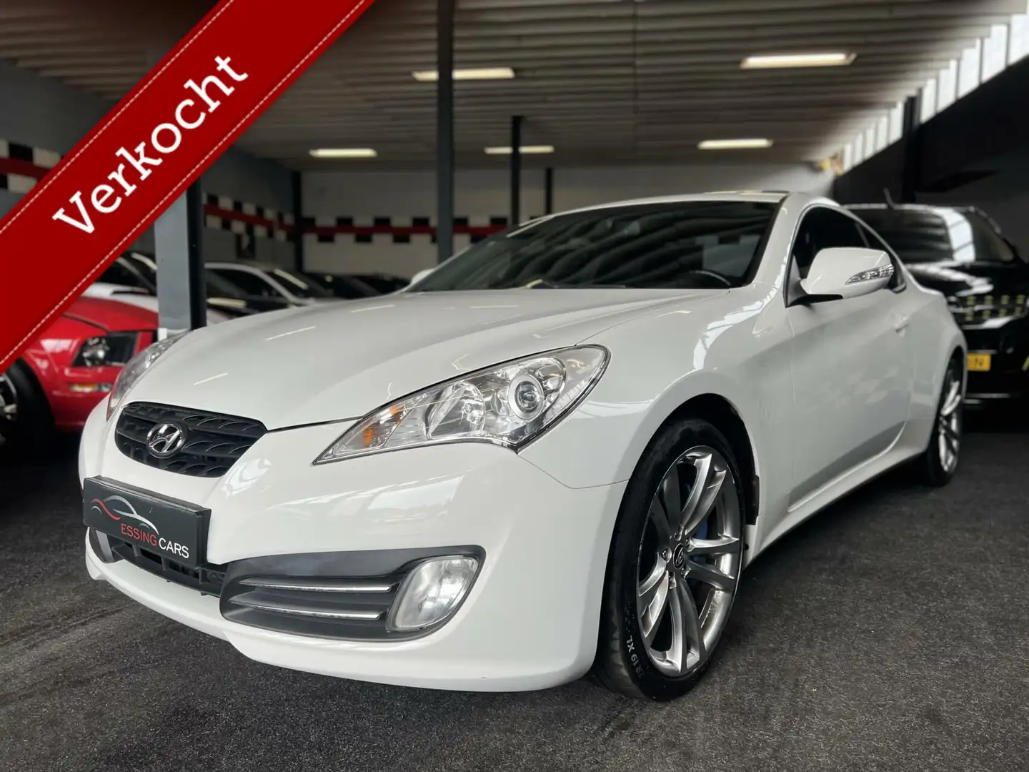 Hyundai Genesis Coupe 2.0T UNIEK! Pano leer NWE turbo & koppeling Biały - 1