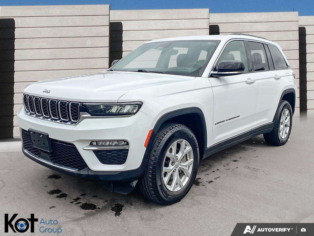 White 2023 Jeep Grand Cherokee SUV / Crossover Four-Wheel Drive Automatic