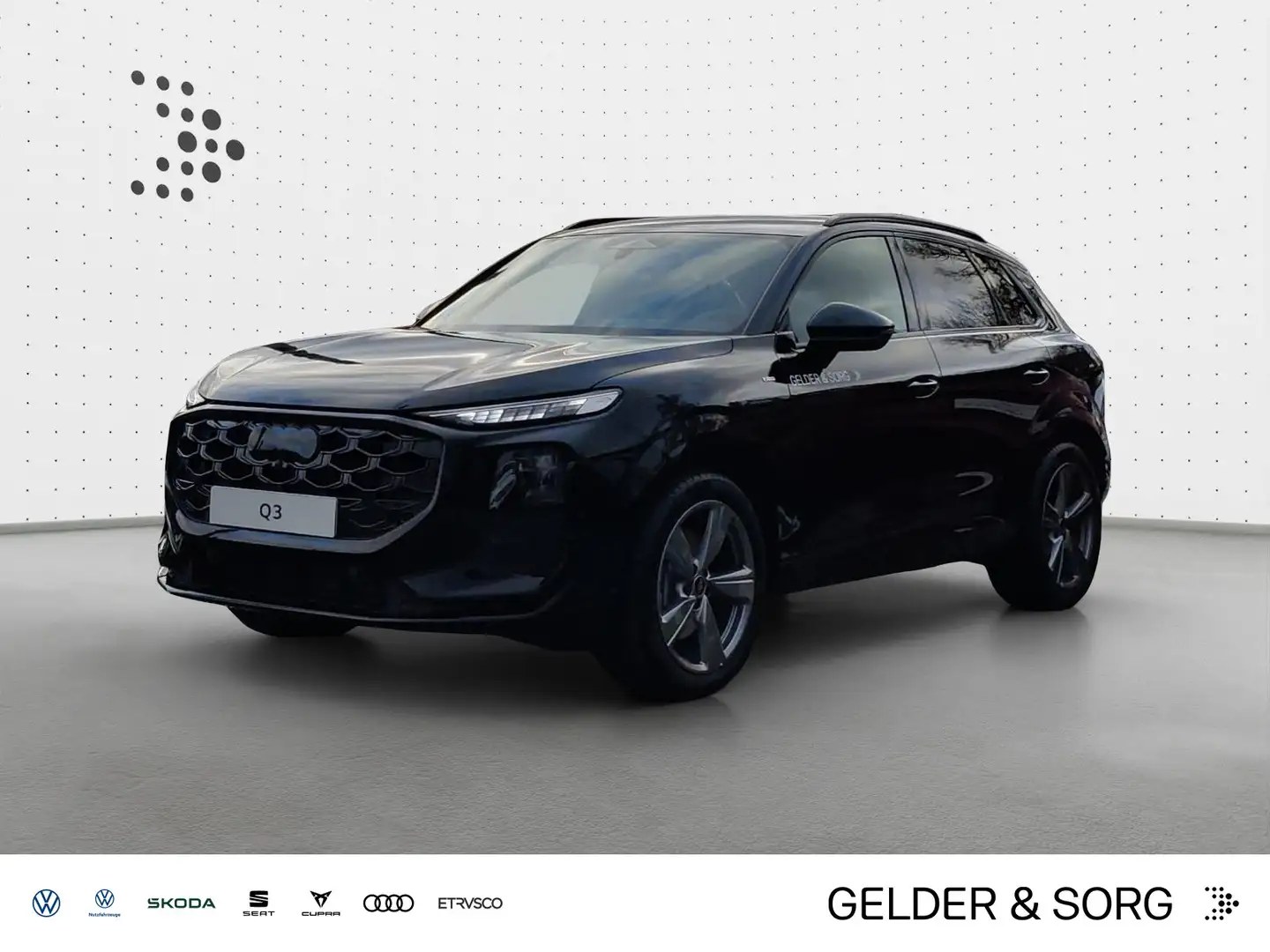 Audi Q3 SUV TDI S line Tech+*Exp+*Klima+*Sound* Schwarz - 1