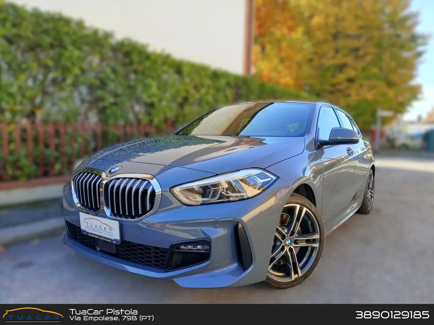 BMW 120 1 series 120 d M Sport Grigio - 1
