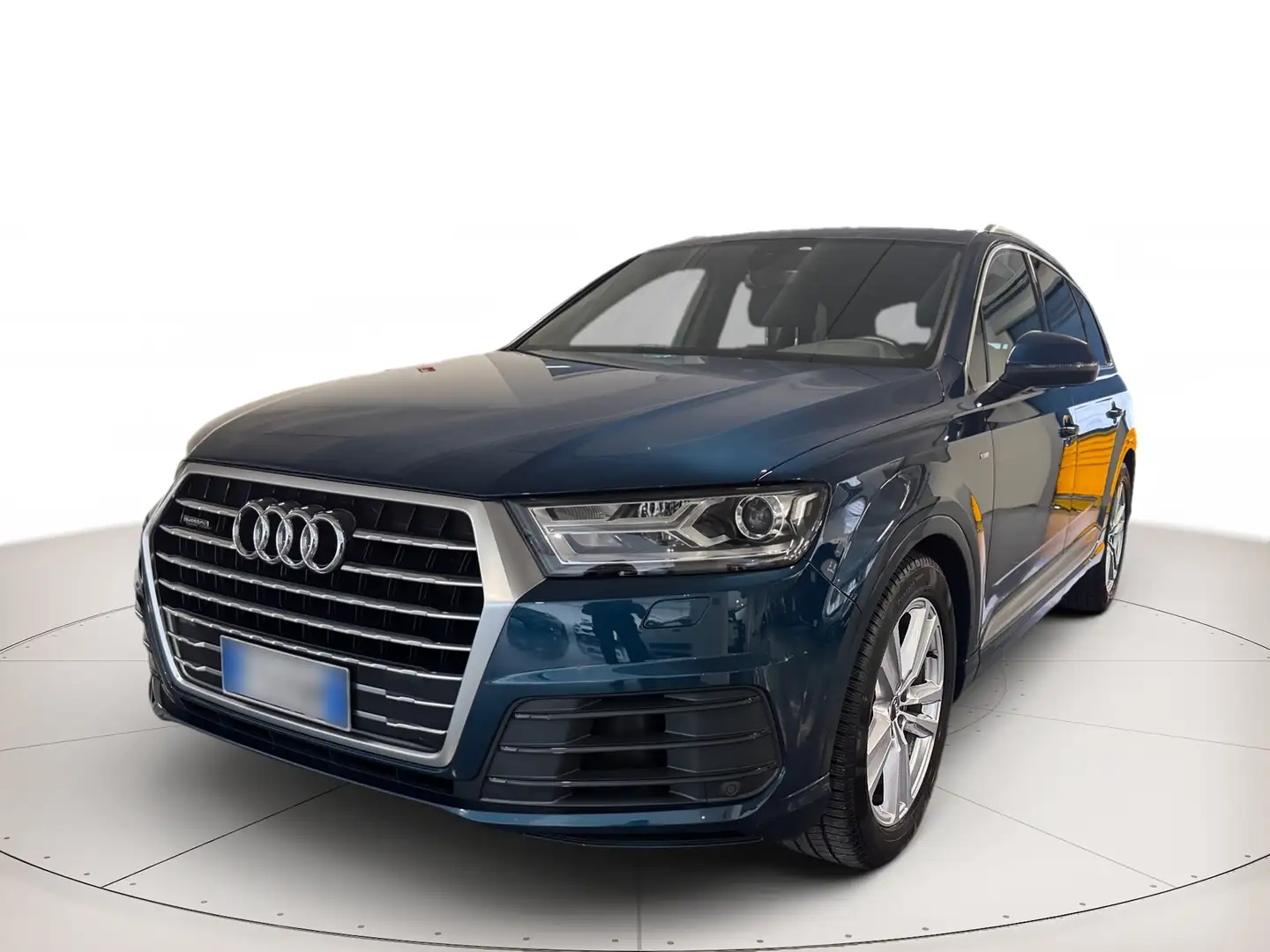 Audi Q7 50 3.0 TDI Mhev Sport quattro Tiptronic Blu/Azzurro - 1