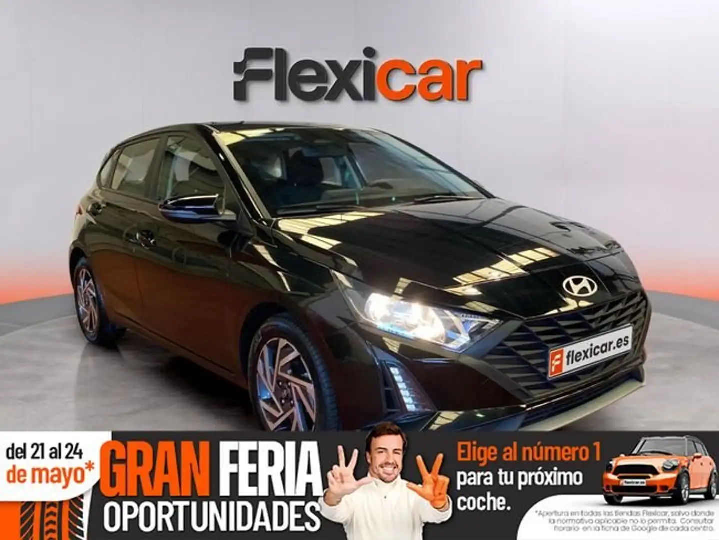 Hyundai i20 1.2 MPI Essence Negro - 1