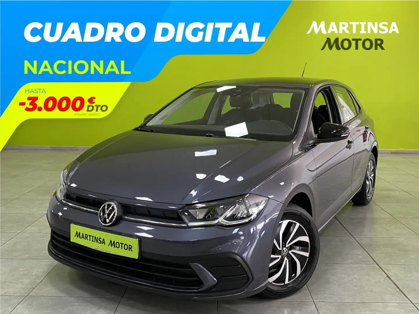 Volkswagen Polo 1.0 TSI Life DSG 70kW Gris - 1