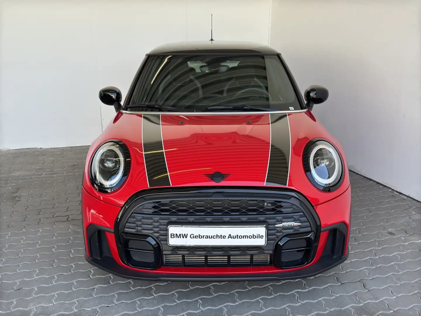 MINI Cooper 3-trg. JCW Kit Klimaaut.LED.PDC.SHZ.MFL. Rot - 1