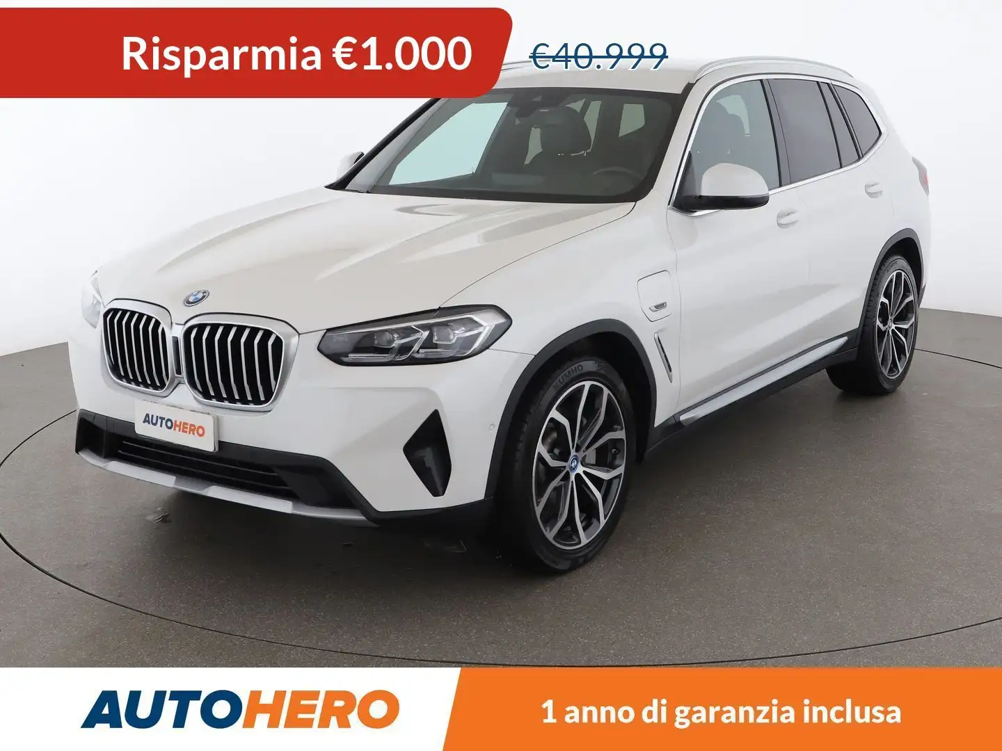 BMW X3 xDrive 30e PHEV Bianco - 1