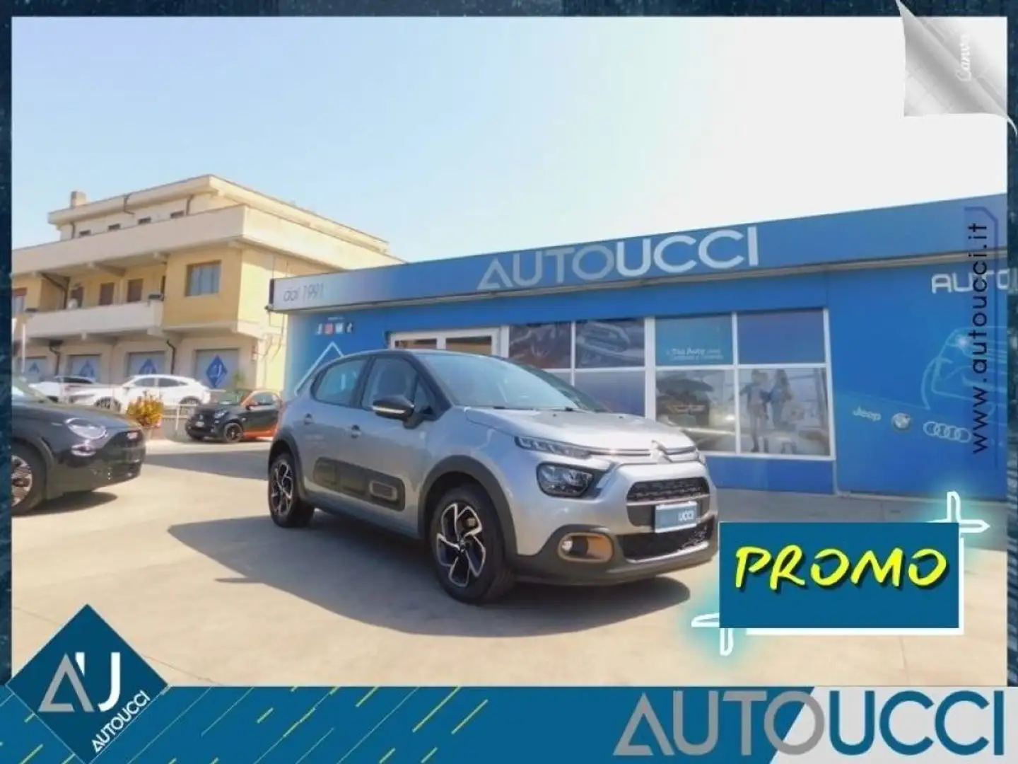 Citroen C3 PureTech 83 S&S C-Series Grigio - 1